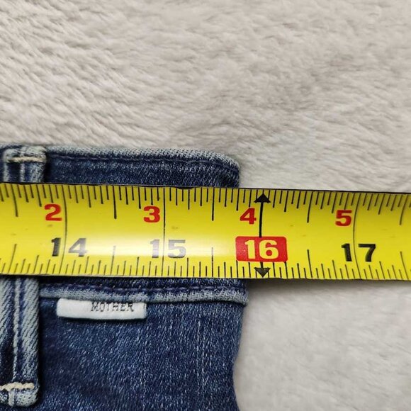 MOTHER Blue Flare Jeans - Picture 10 of 13